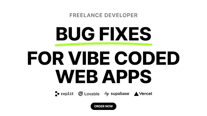 fix bugs and debug your ai vibe coded web app
