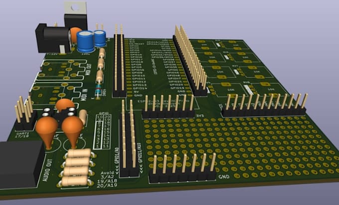 design esp32 pcb design, stm32 pcb, wireless pcb and embedded pcb development