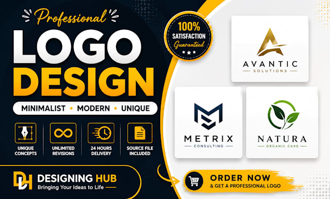 create a modern business logo