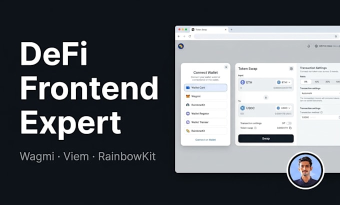 build your web3 defi frontend with wagmi viem and rainbowkit