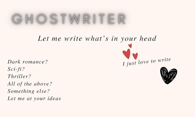 ghostwrite dark, steamy romance fiction for your pleasure