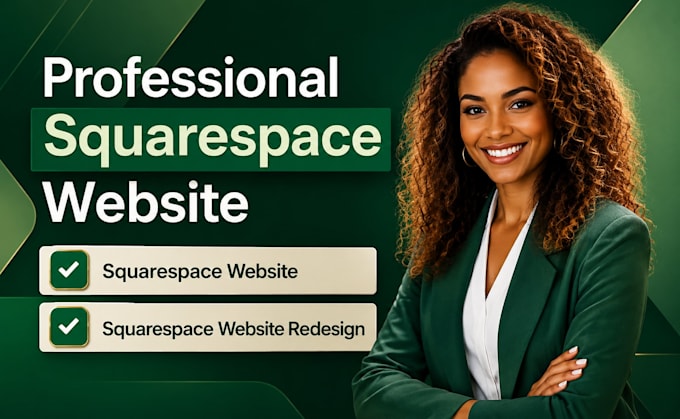 build squarespace website, update and redesign squarespace website development