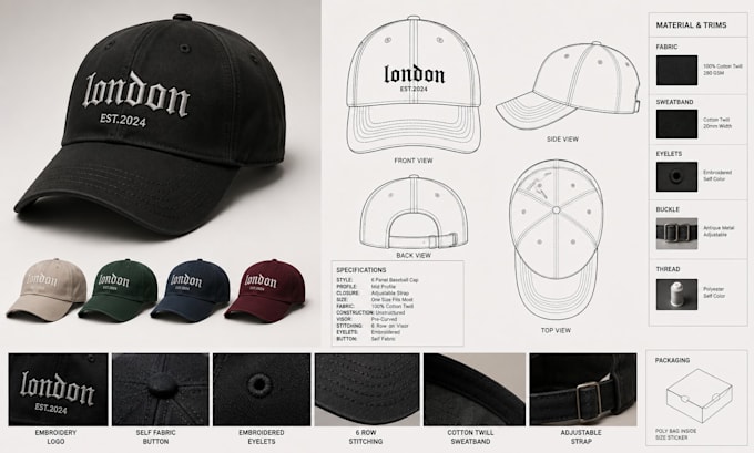 create baseball cap snapback trucker cap, dad hat beanie factory ready tech pack