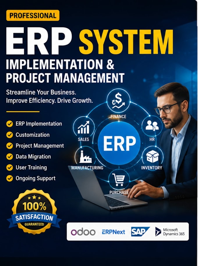 implement,customize,manage your erp system professionally