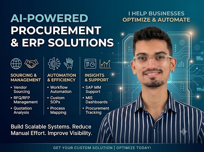 get customize erp system for supply chain management