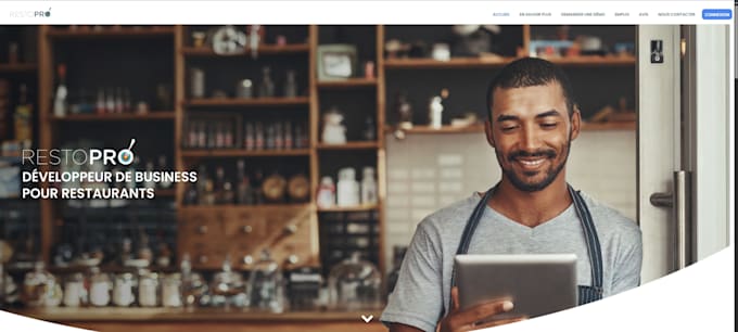 creates a website for you in any style