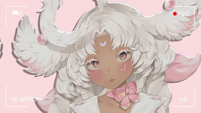 design and rig anime live 2d vtuber model, vtuber avatar in anime style