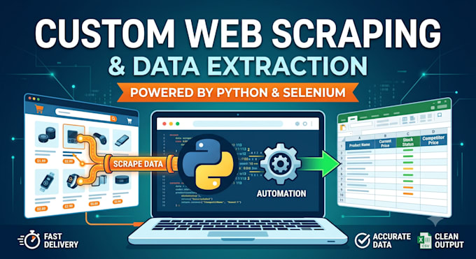 build a python web scraper for real estate data and b2b lead generation