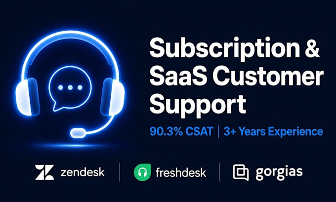 provide professional chat and email support for your subscription, saas business