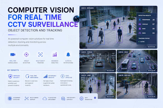 do computer vision for real time cctv surveillance object detection and tracking