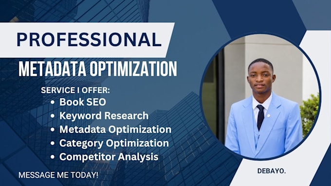 optimize your amazon KDP metadata, keywords, and categories