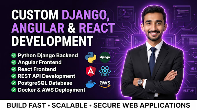 develop a full stack web app using django, drf and react js