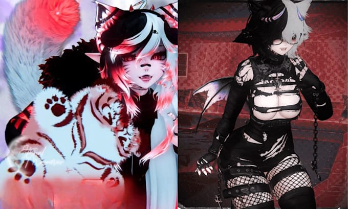 customize vrchat avatar edit outfits add toggles fix issues and upload to vrchat