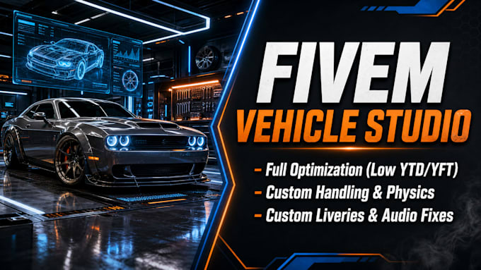 fix, optimize, and customize any fivem cars
