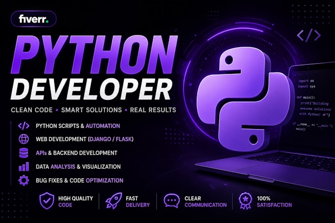 be your professional python developer