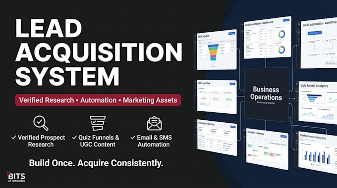 build a verified lead acquisition system for your business