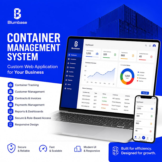 develop a container management system for your business