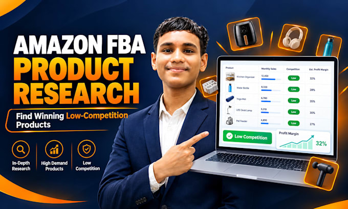 find winning amazon fba product with low competition