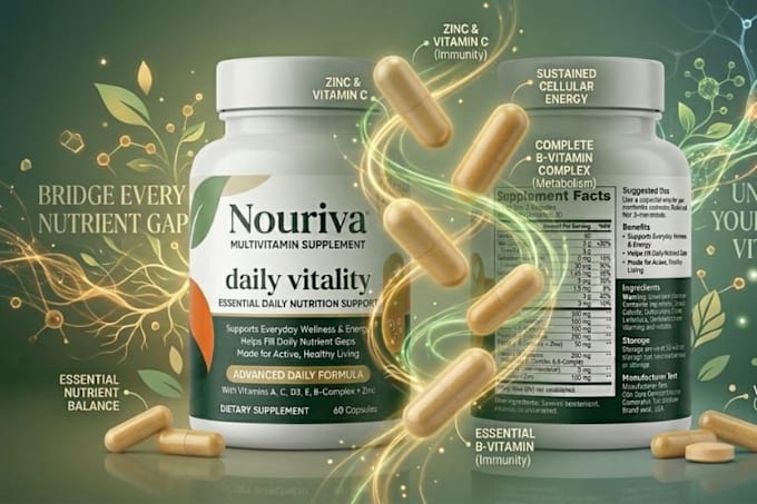 do product label and supplement label design