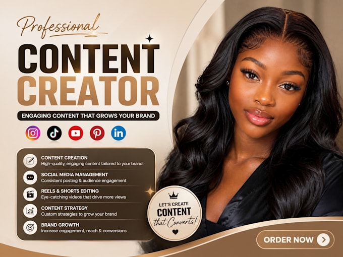 be your content writer smm