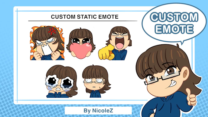 design custom emotes to your streams
