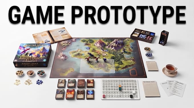 do board game design card game design game prototype tabletop design for kickste