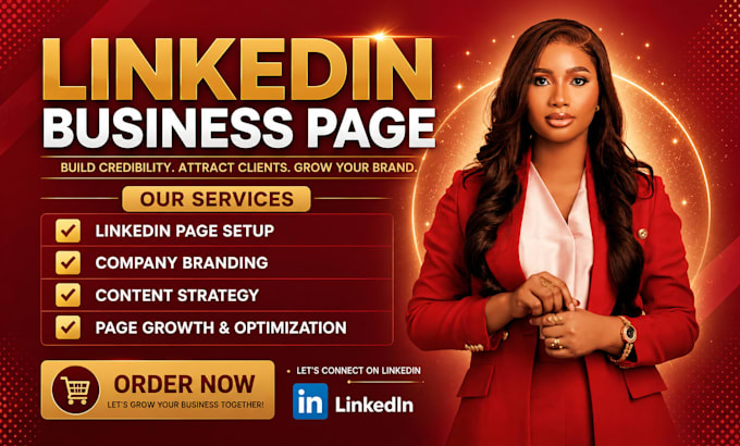create an impressive linkedin business page