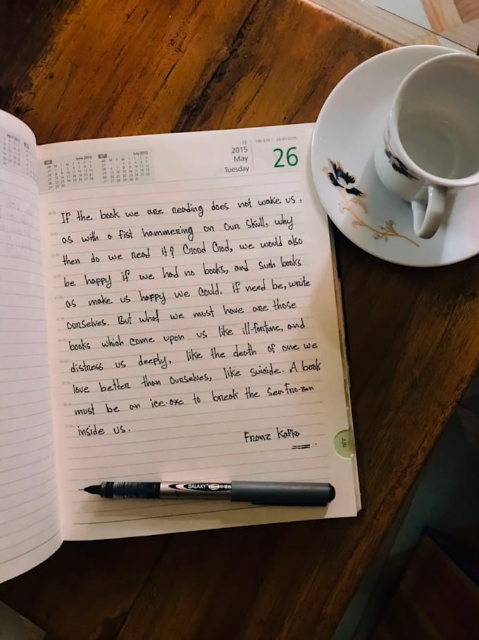 handwrite anything according to your requirements