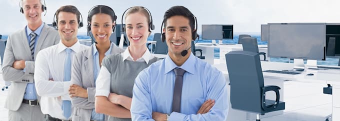provide professional call center virtual assistant and customer support services