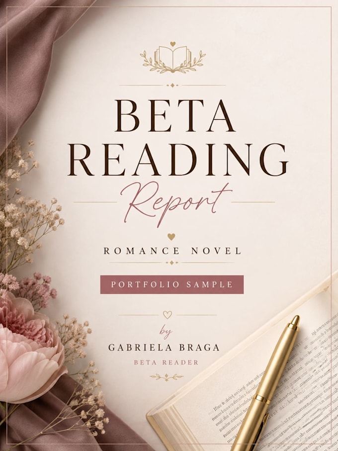beta read your romance novel with detailed reader feedback