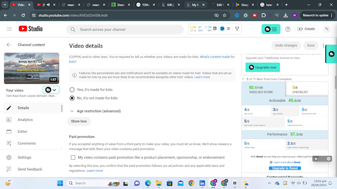 do youtube SEO and channel optimization