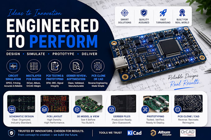 design medical device pcb usb c pd pcb multiplayer pcb orcad allegro embedded c
