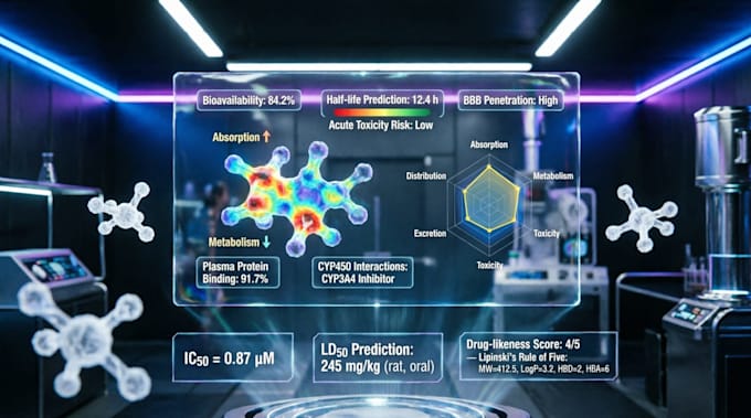 run in silico admet analysis