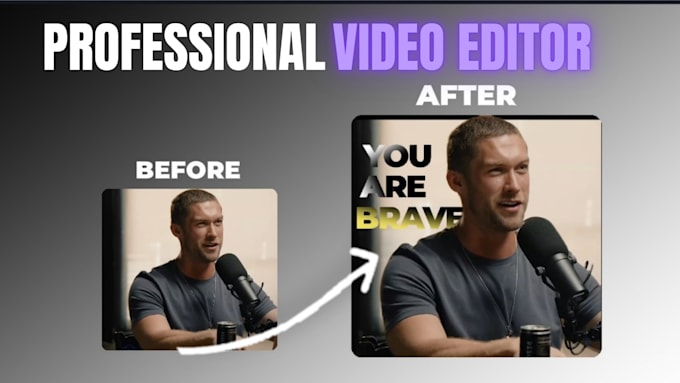 professional talking head video editing