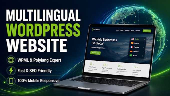 build a multilingual wordpress website