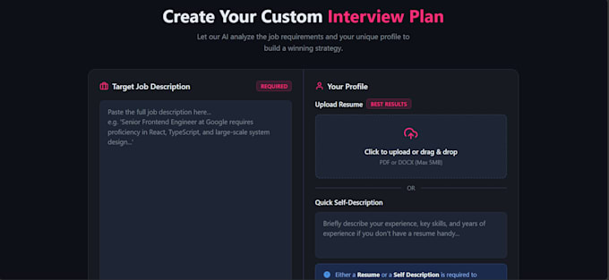 develop a custom website using react and node js
