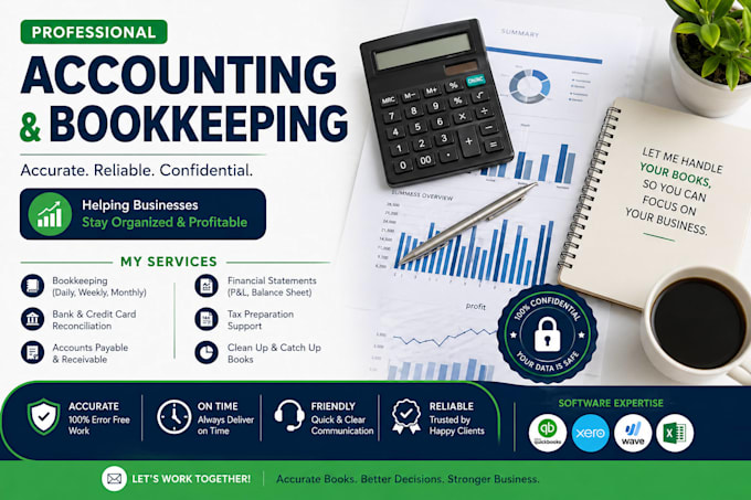 do accounting, bookkeeping and tally erp work professionally