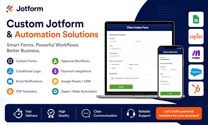 create jotform forms with workflows, conditional logic, and automation