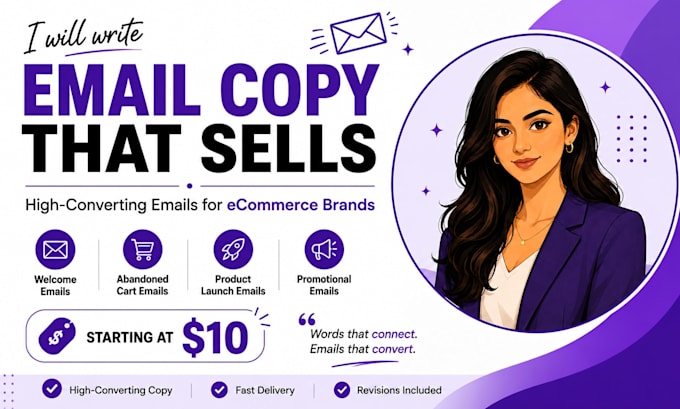 write high converting email copy for your ecommerce brand
