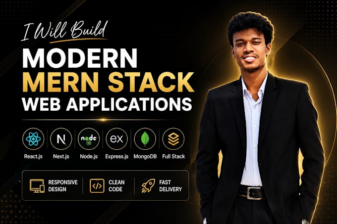 develop a full stack mern web application