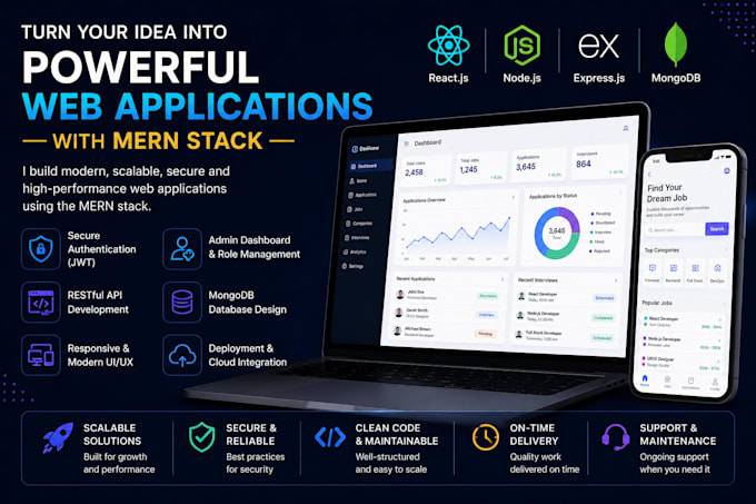 build a responsive  web application