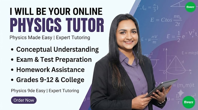 be your physics tutor and problem solving expert too