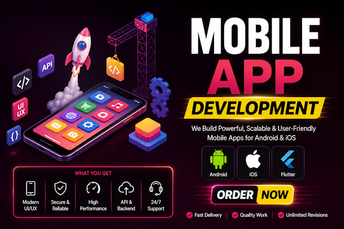custom cross platform mobile app development using flutter