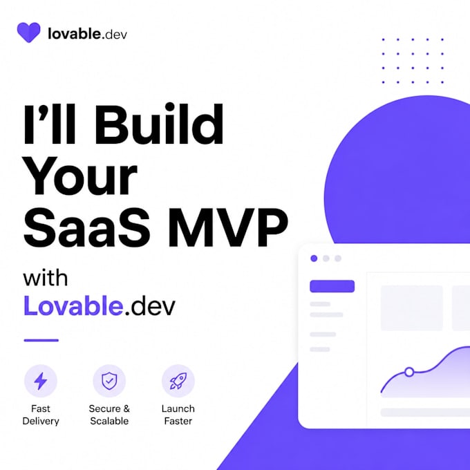 build your saas app or mvp using lovable with stripe, auth, and supabase
