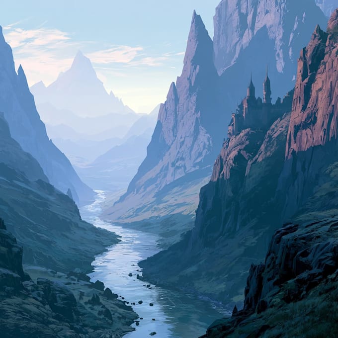 do amazing fantasy landscape