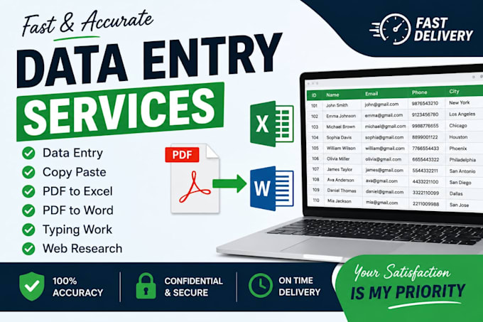 convert PDF to excel manually