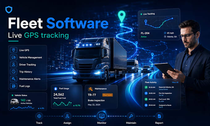 build fleet management software