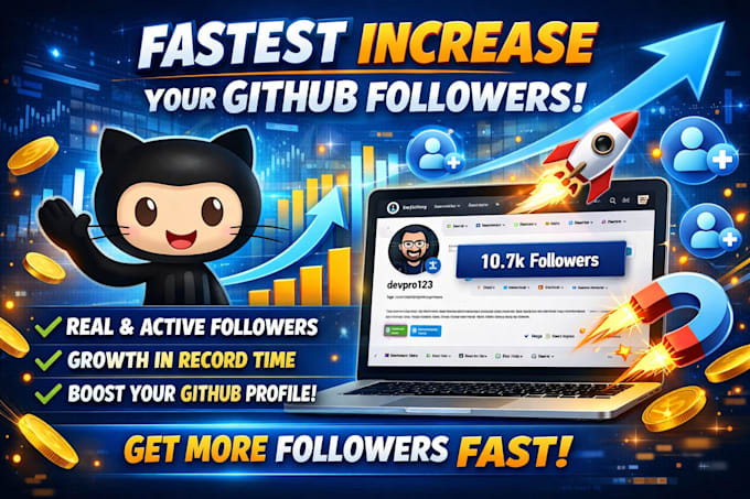 do fastest increase your social media github followers