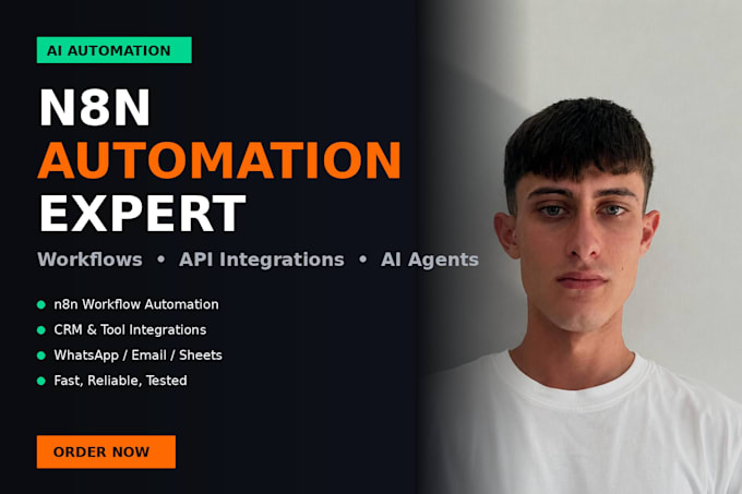 build n8n automation workflows to connect your business tool