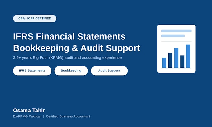 prepare ifrs compliant financial statements and audit support